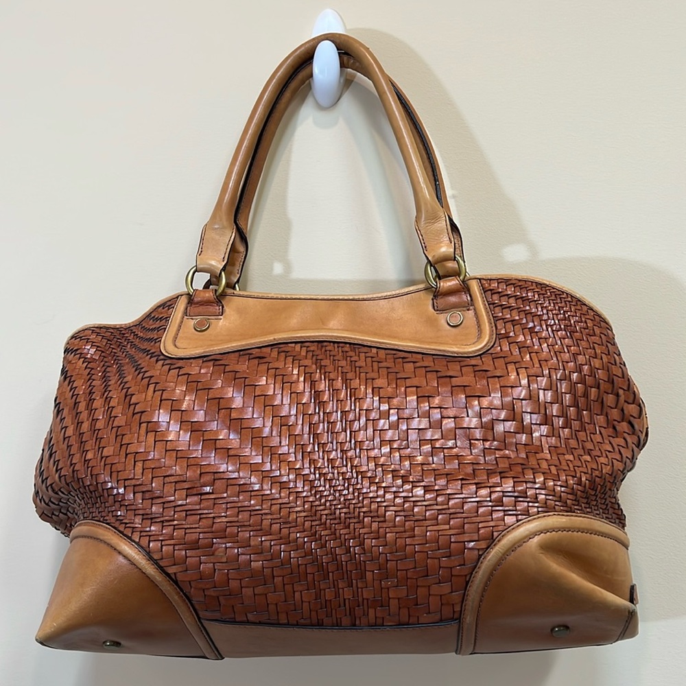 Cole Haan Genevieve‎ Woven Leather Bag
